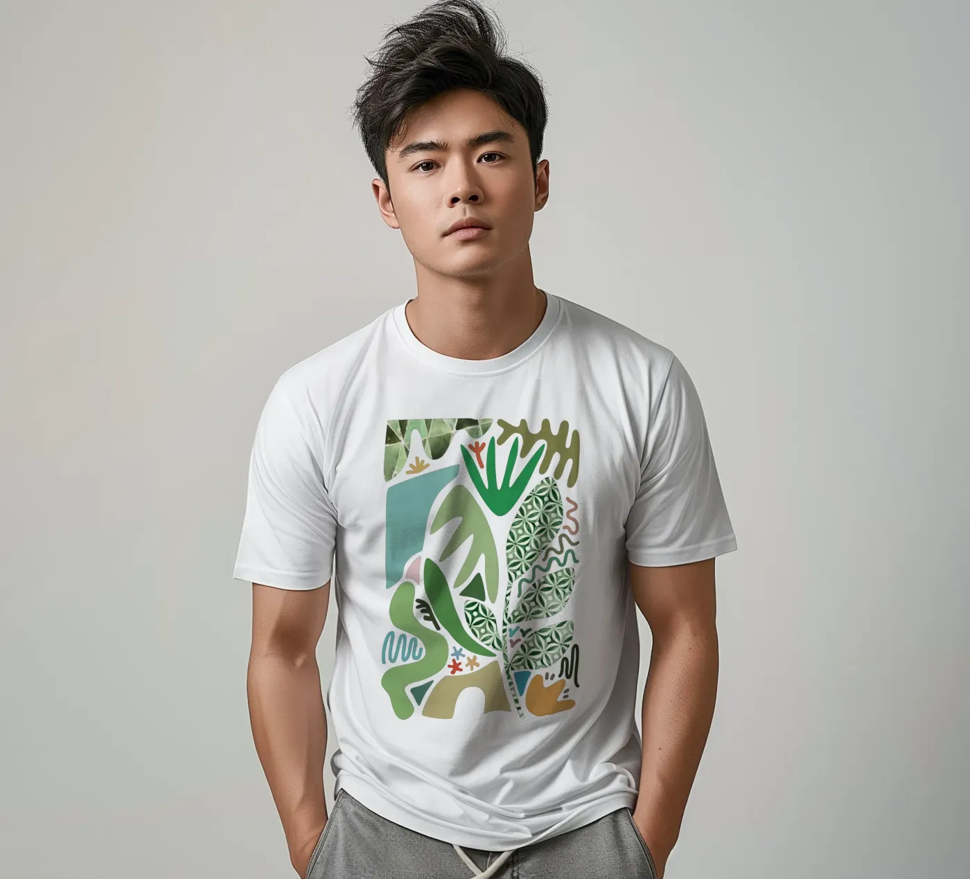 Palmtuin t-shirt van amini54