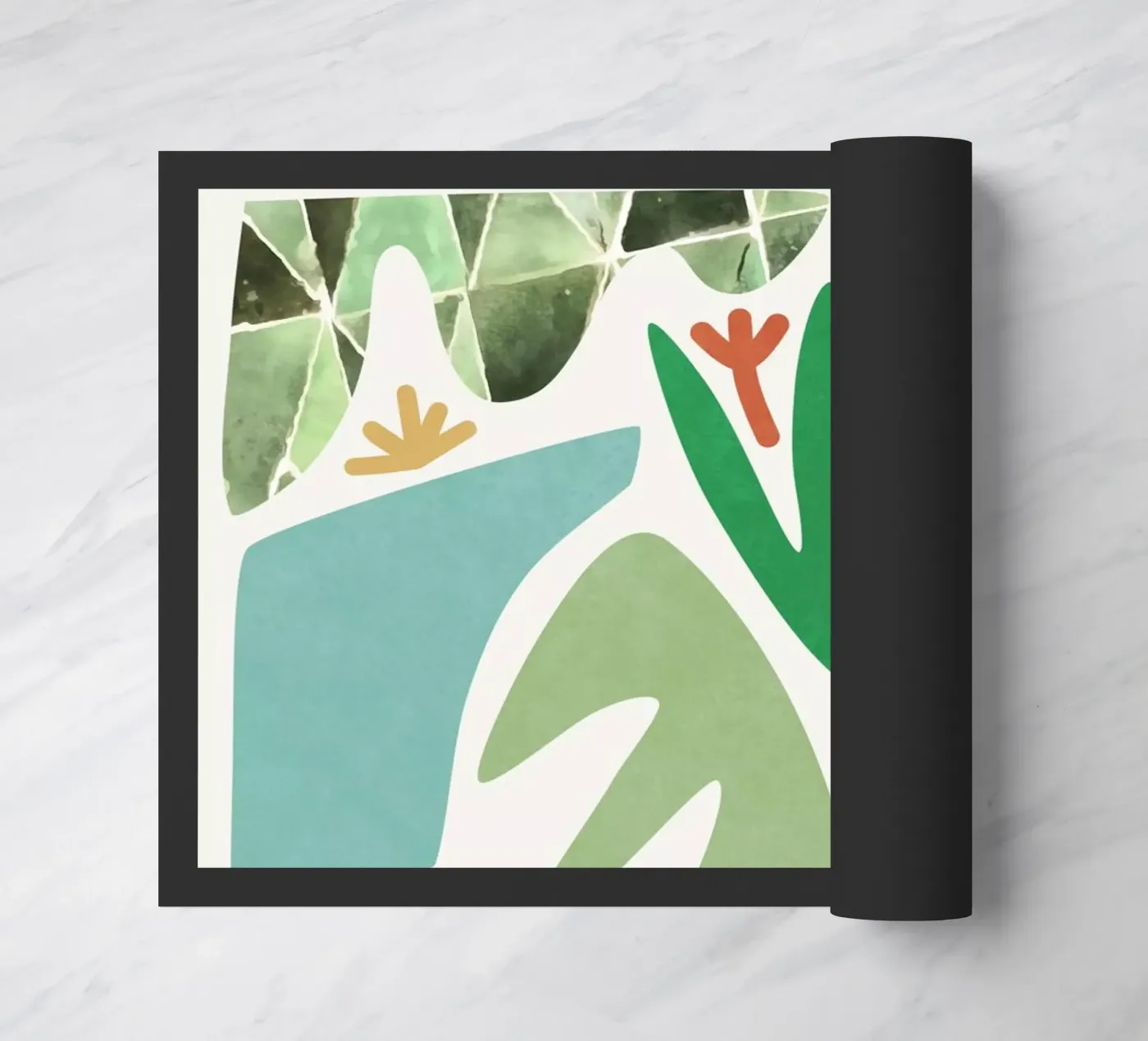 Palmtuin deurmat van amini54