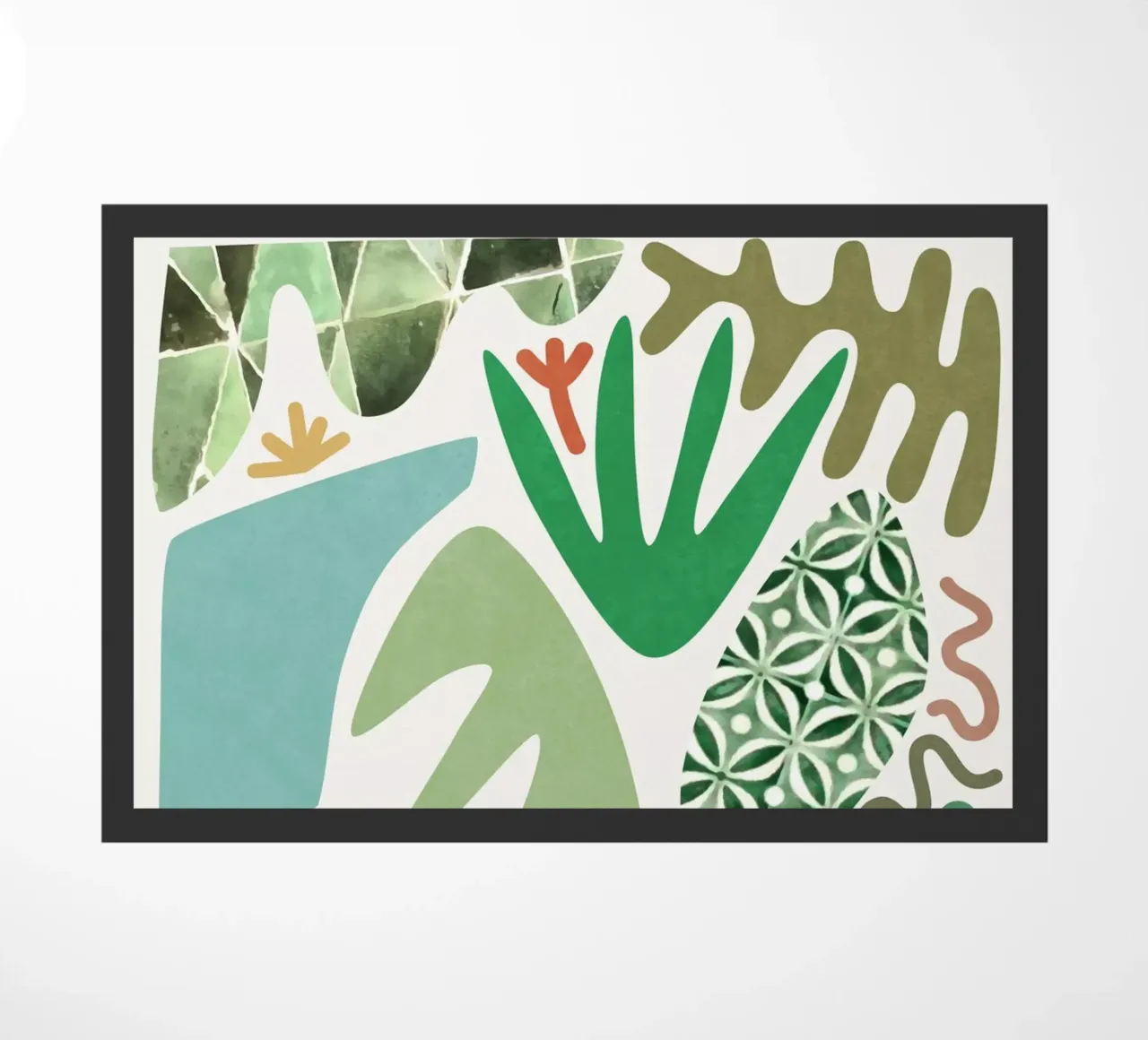 Palmtuin deurmat van amini54