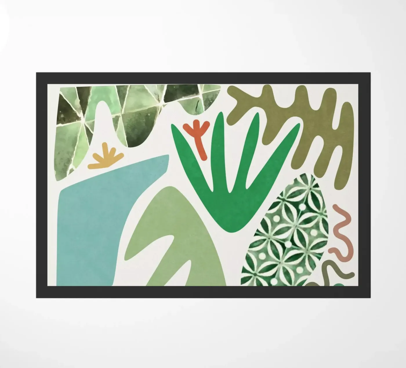 Palmtuin deurmat van amini54