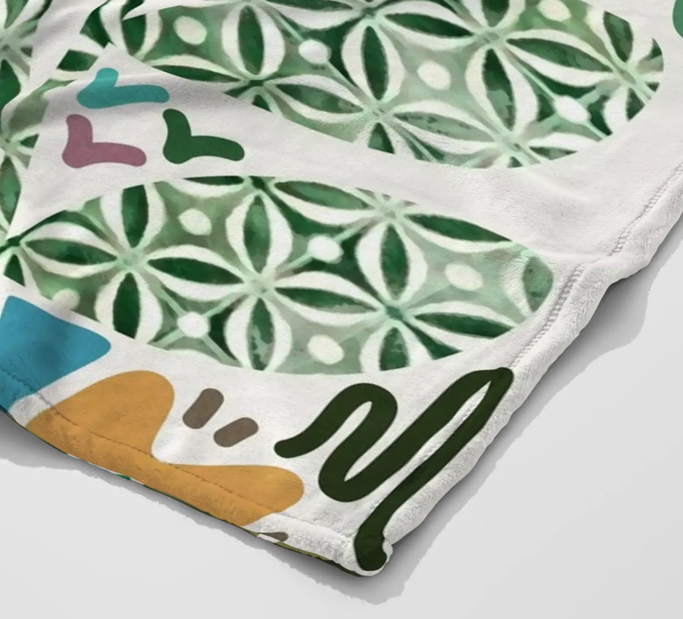 Palmtuin fleecedeken van amini54