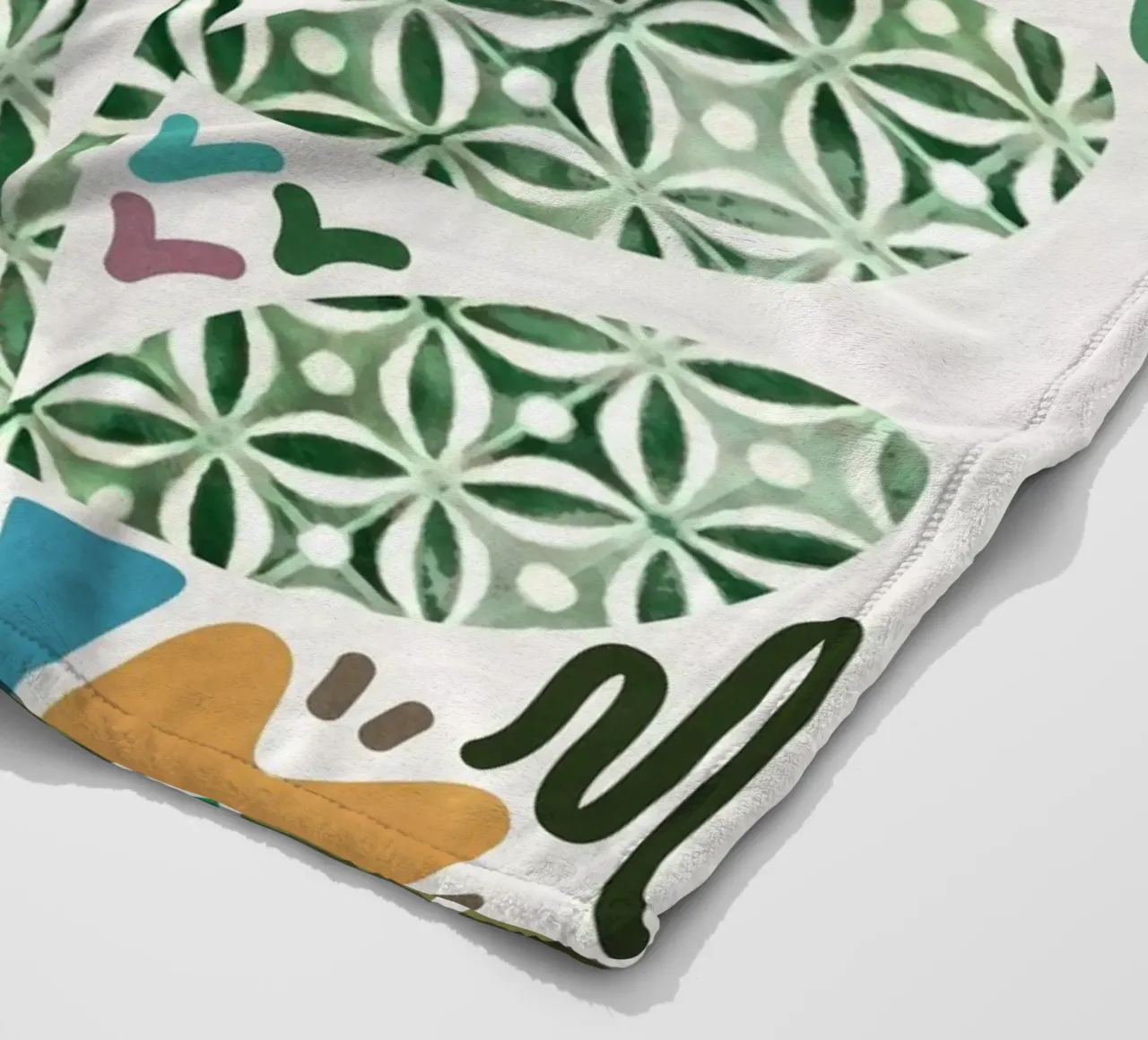 Palmtuin fleecedeken van amini54