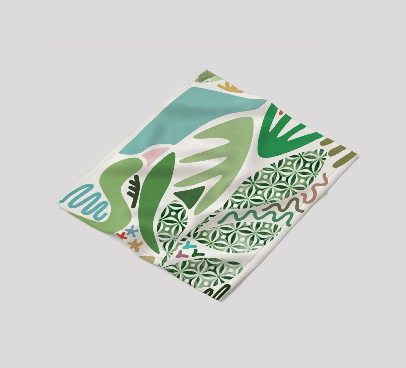 Palmtuin fleecedeken van amini54