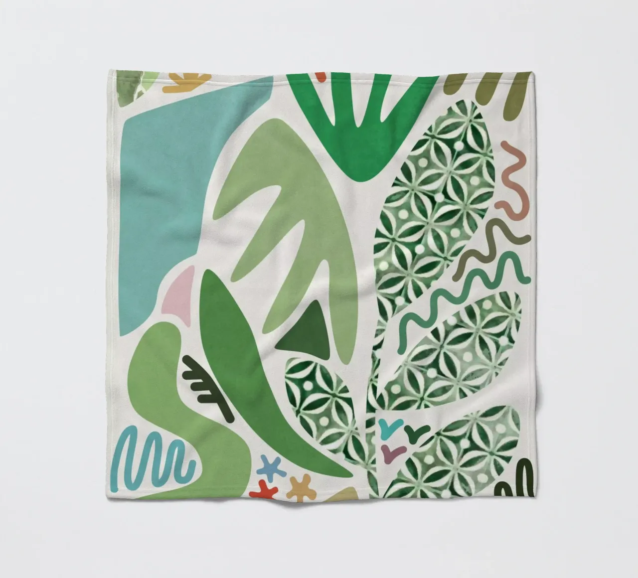 Palmtuin fleecedeken van amini54