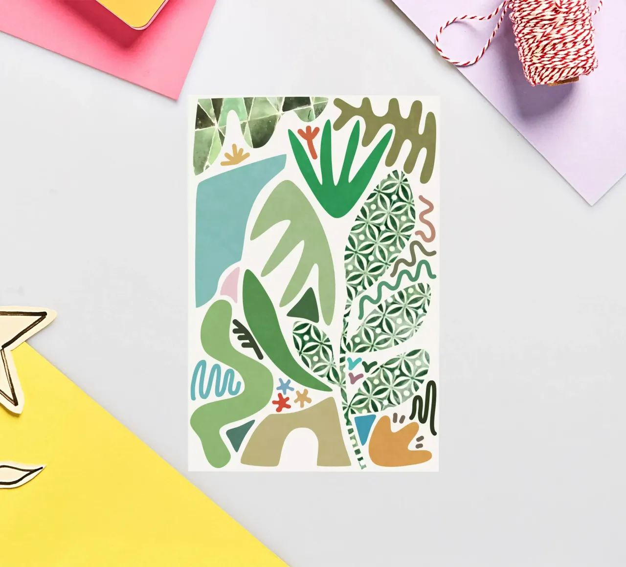 Palmtuin sticker van amini54