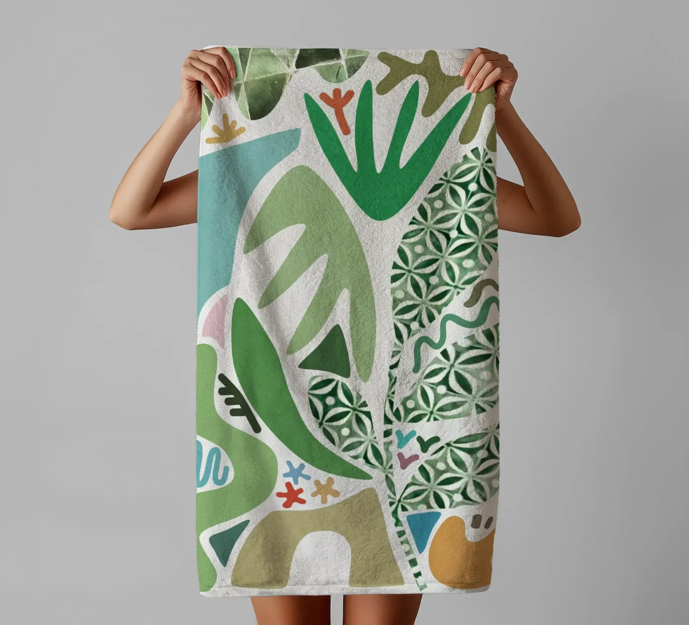 Palmtuin badhanddoek van amini54