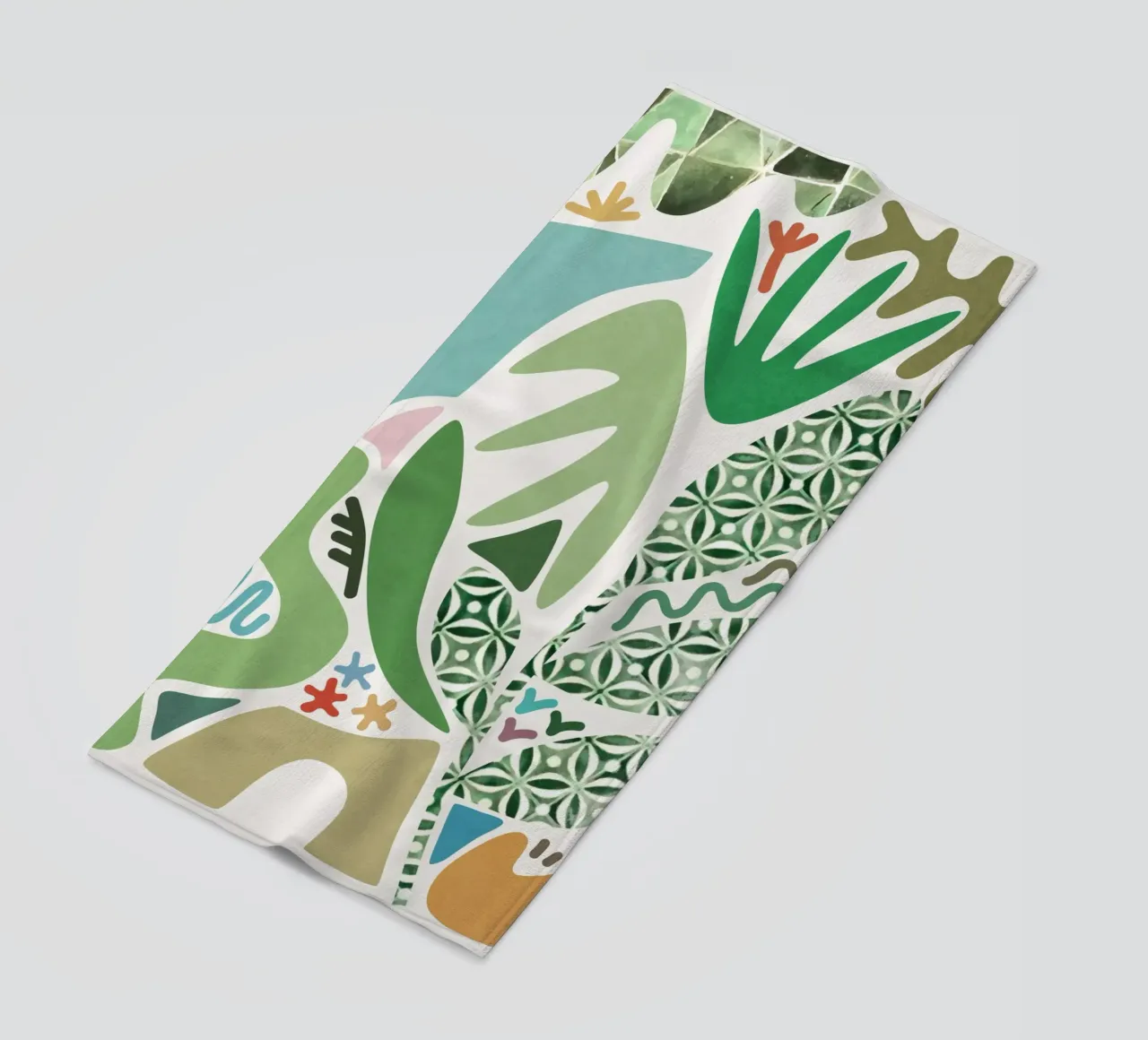 Palmtuin strandhanddoek van amini54