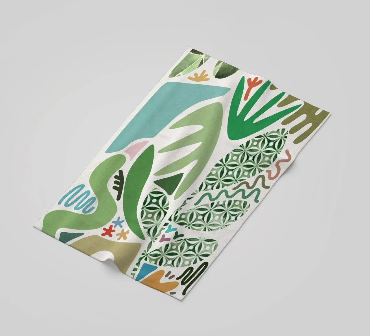 Palmtuin strandhanddoek van amini54