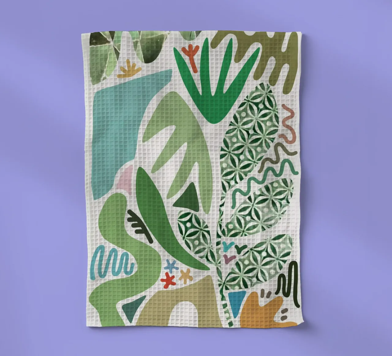 Palmtuin theedoek van amini54