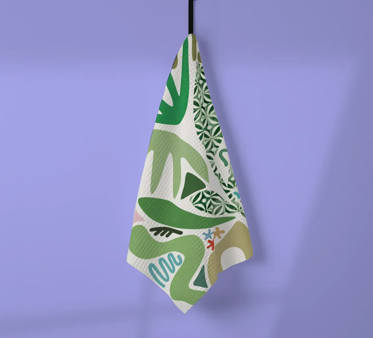 Palmtuin theedoek van amini54