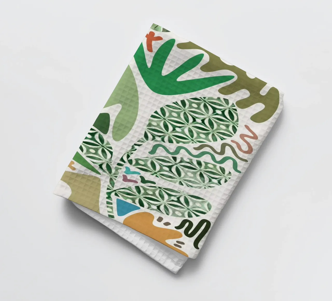 Palmtuin theedoek van amini54