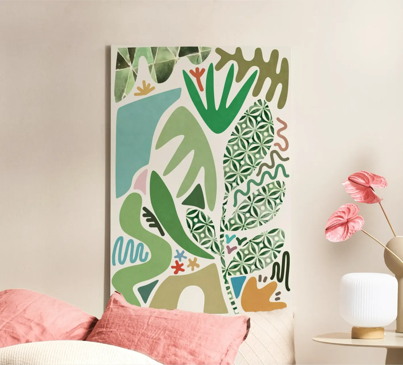 Palm Garden canvas van amini54