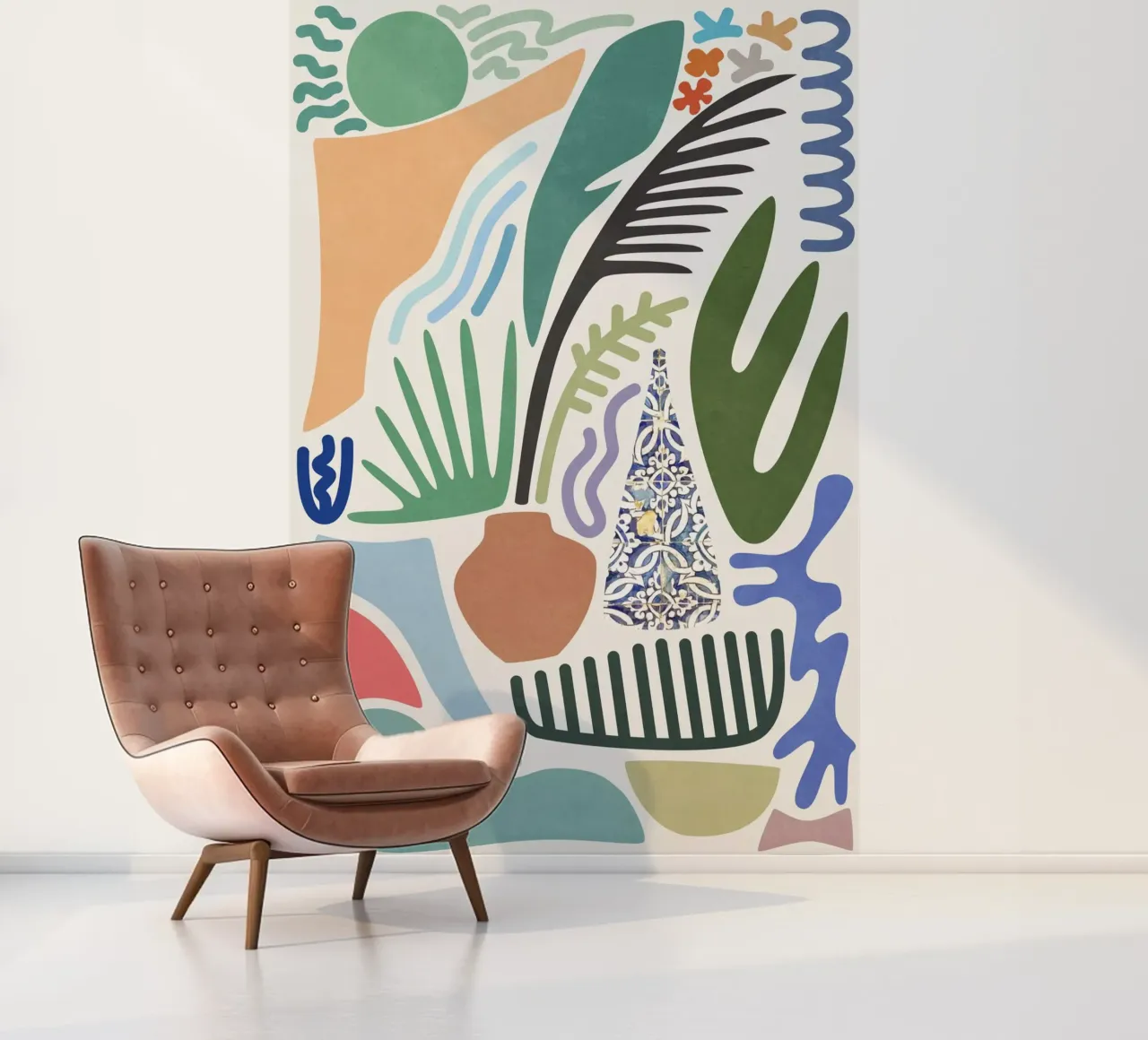 Zomertijd fotobehang van amini54