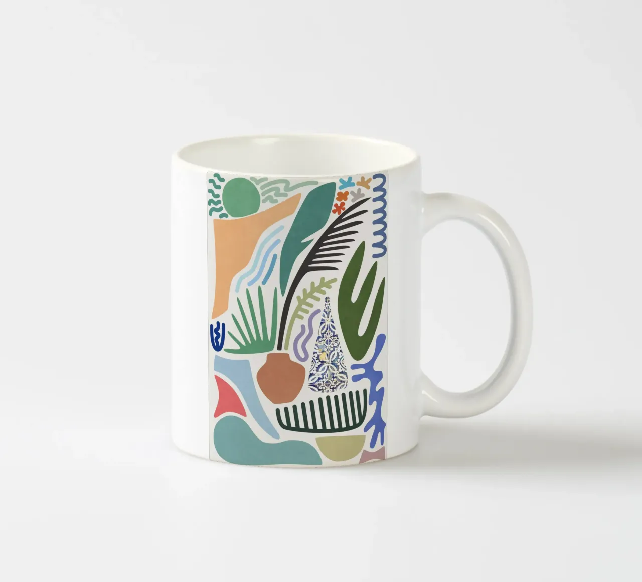 Sommerzeit Keramik Tasse von amini54
