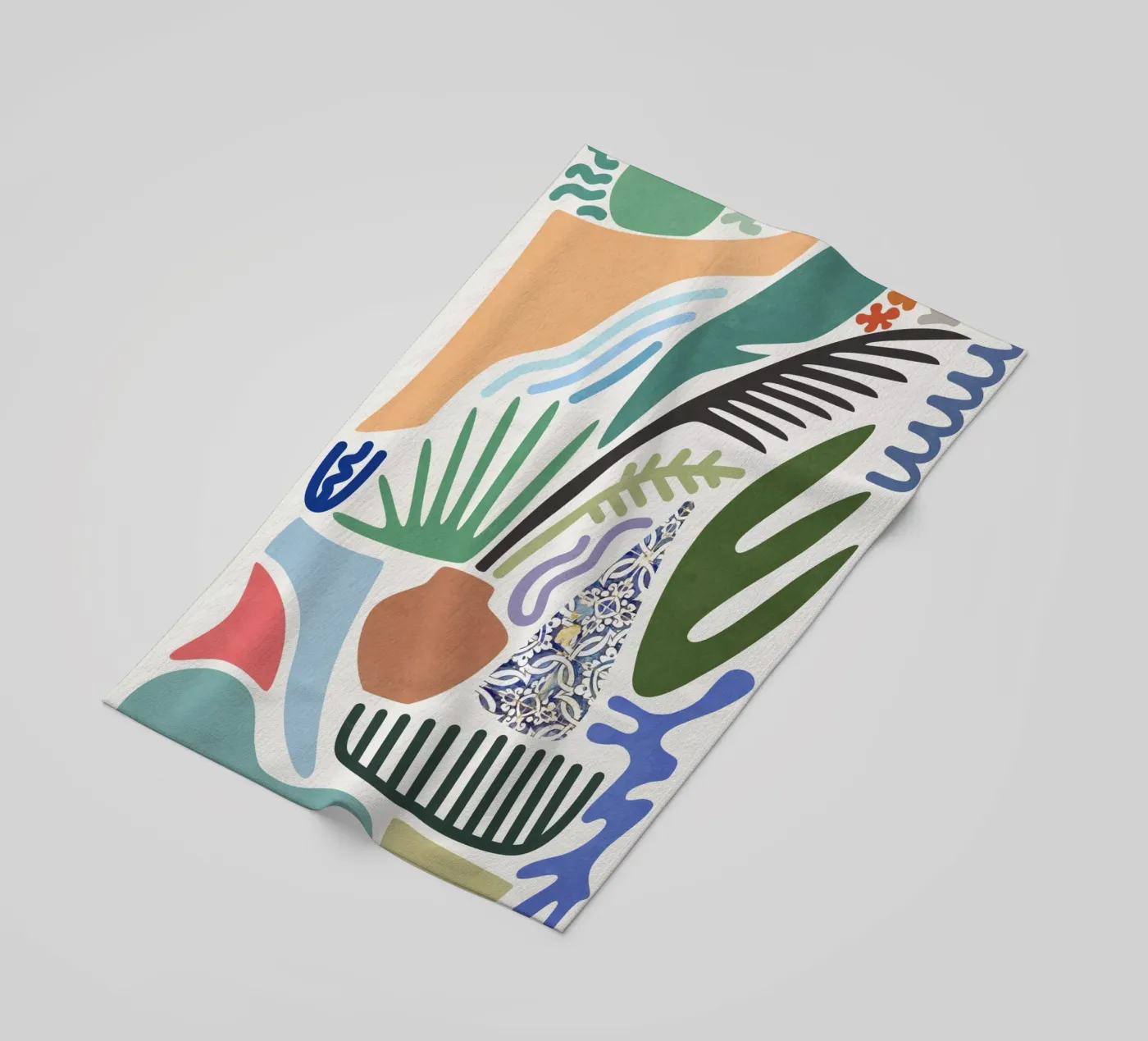 Summertime beach towel by amini54