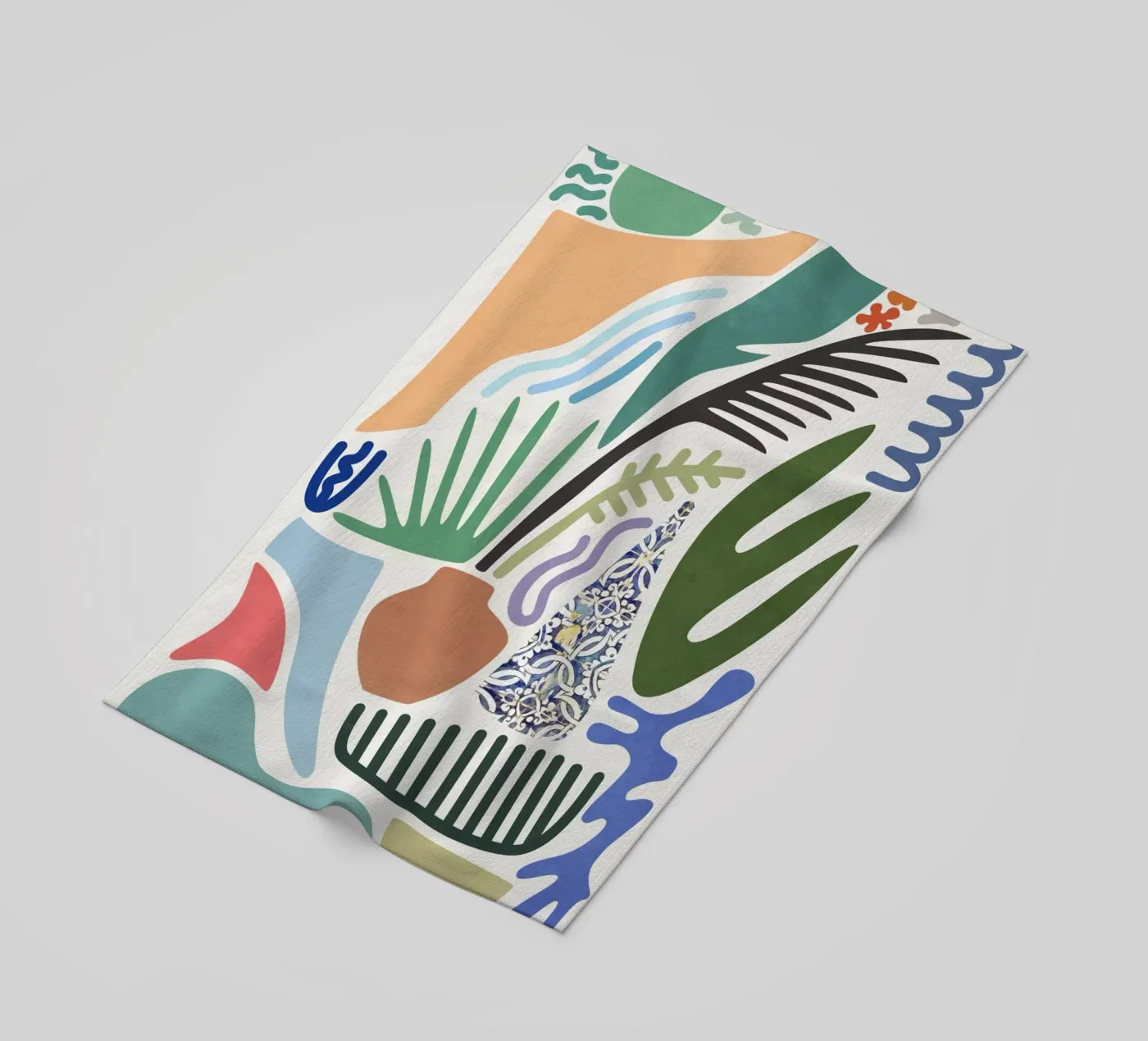 Summertime beach towel by amini54