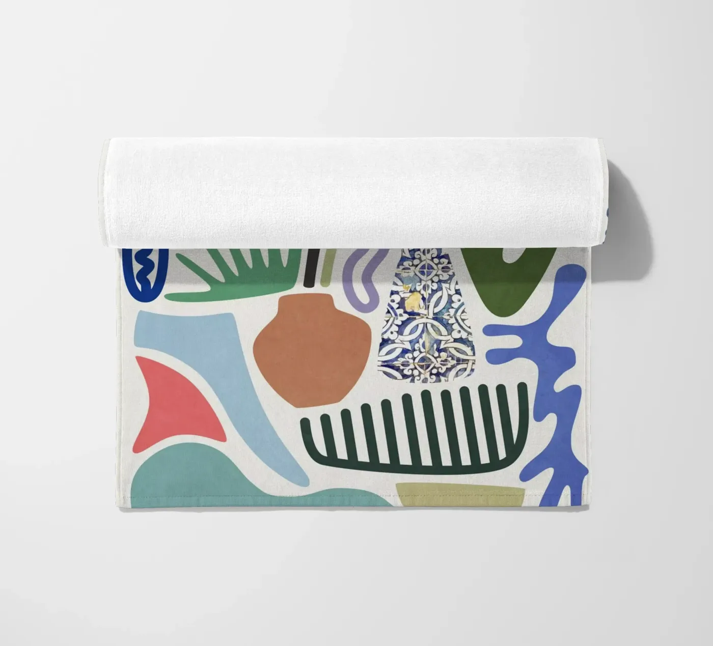 Summertime beach towel by amini54