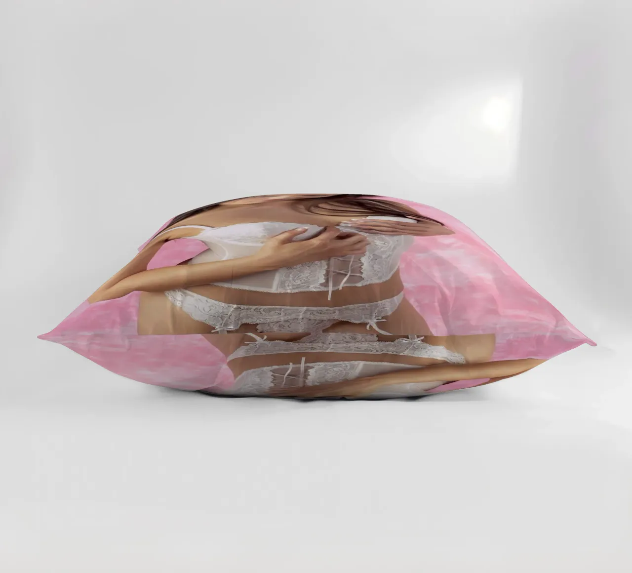 Biancheria intima bianca cuscino da Dave Hare Photography