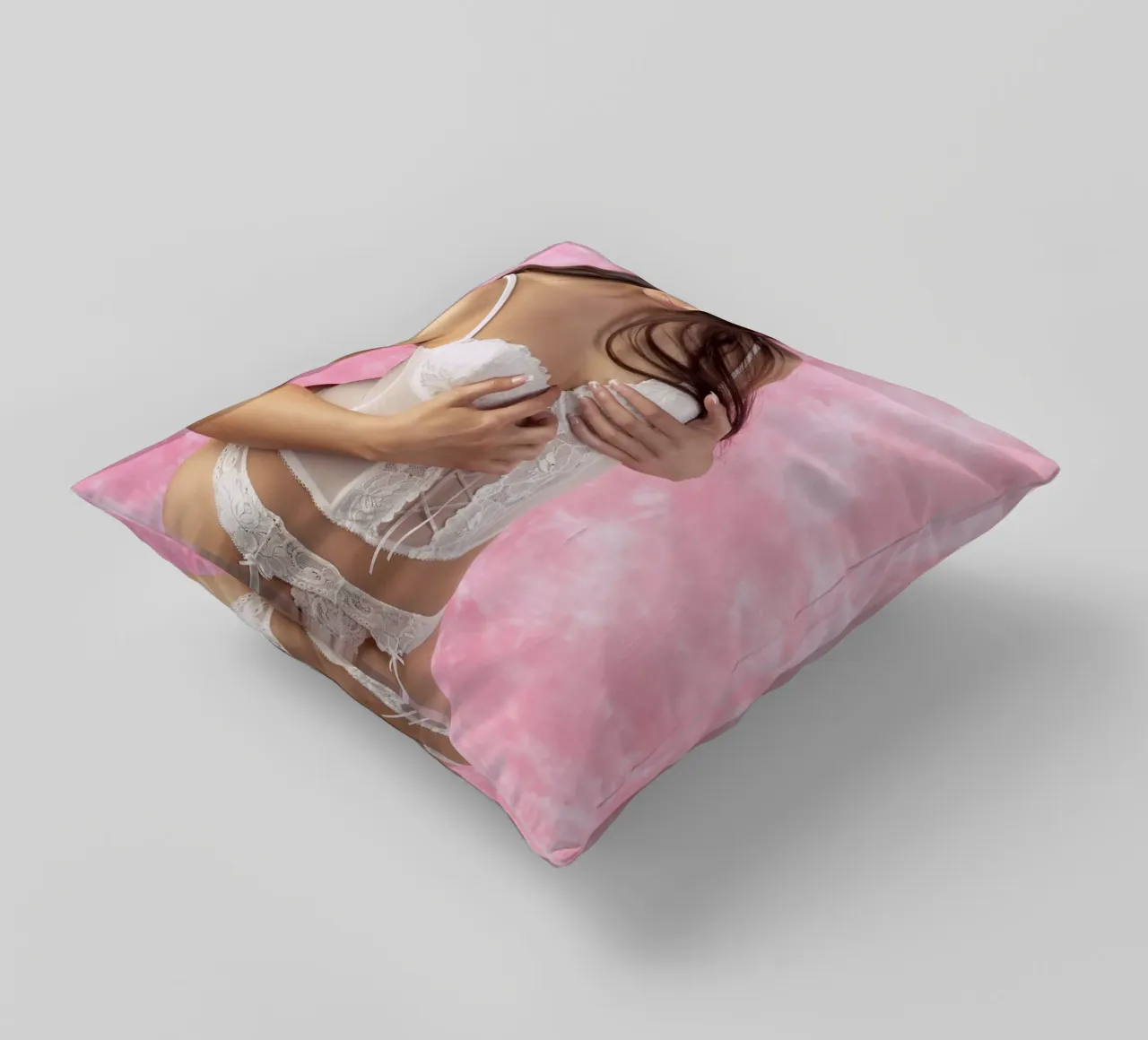 Biancheria intima bianca cuscino da Dave Hare Photography