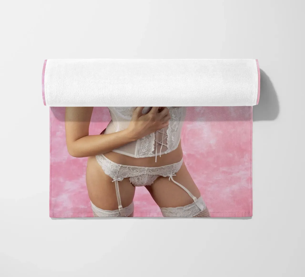 Biancheria intima bianca telo mare da Dave Hare Photography