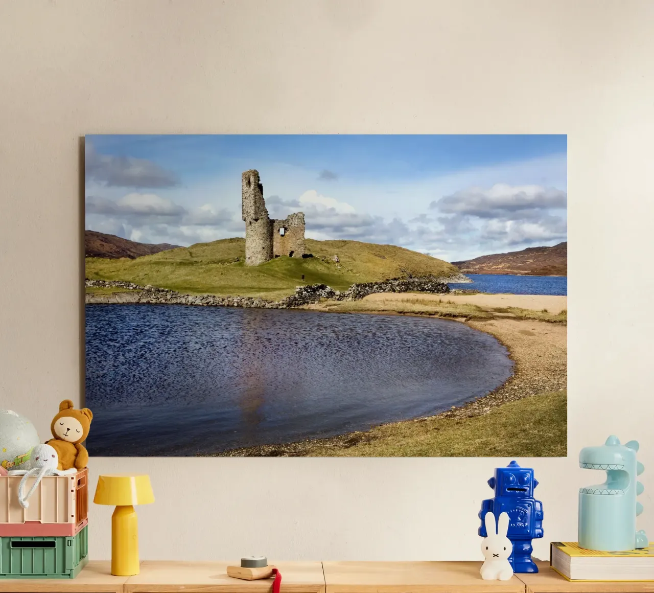 Castello di Ardvreck alluminio dibond da Dave Hare Photography