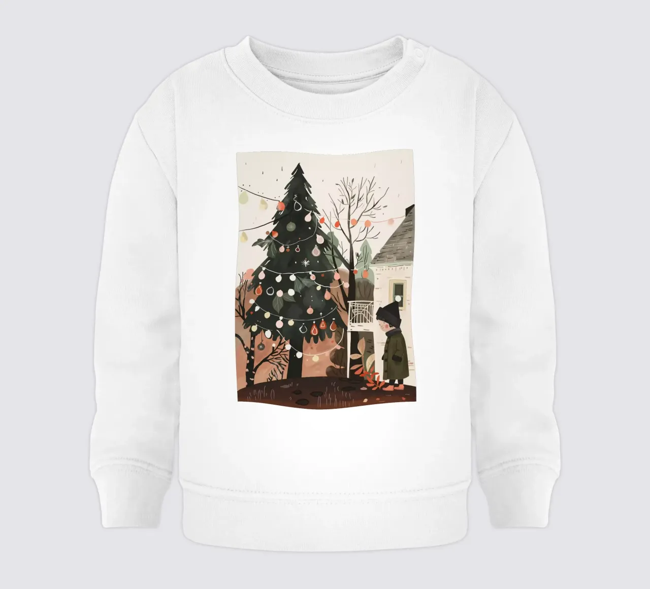 Le piccole gioie dell'inverno felpa neonato da ArtsySesta
