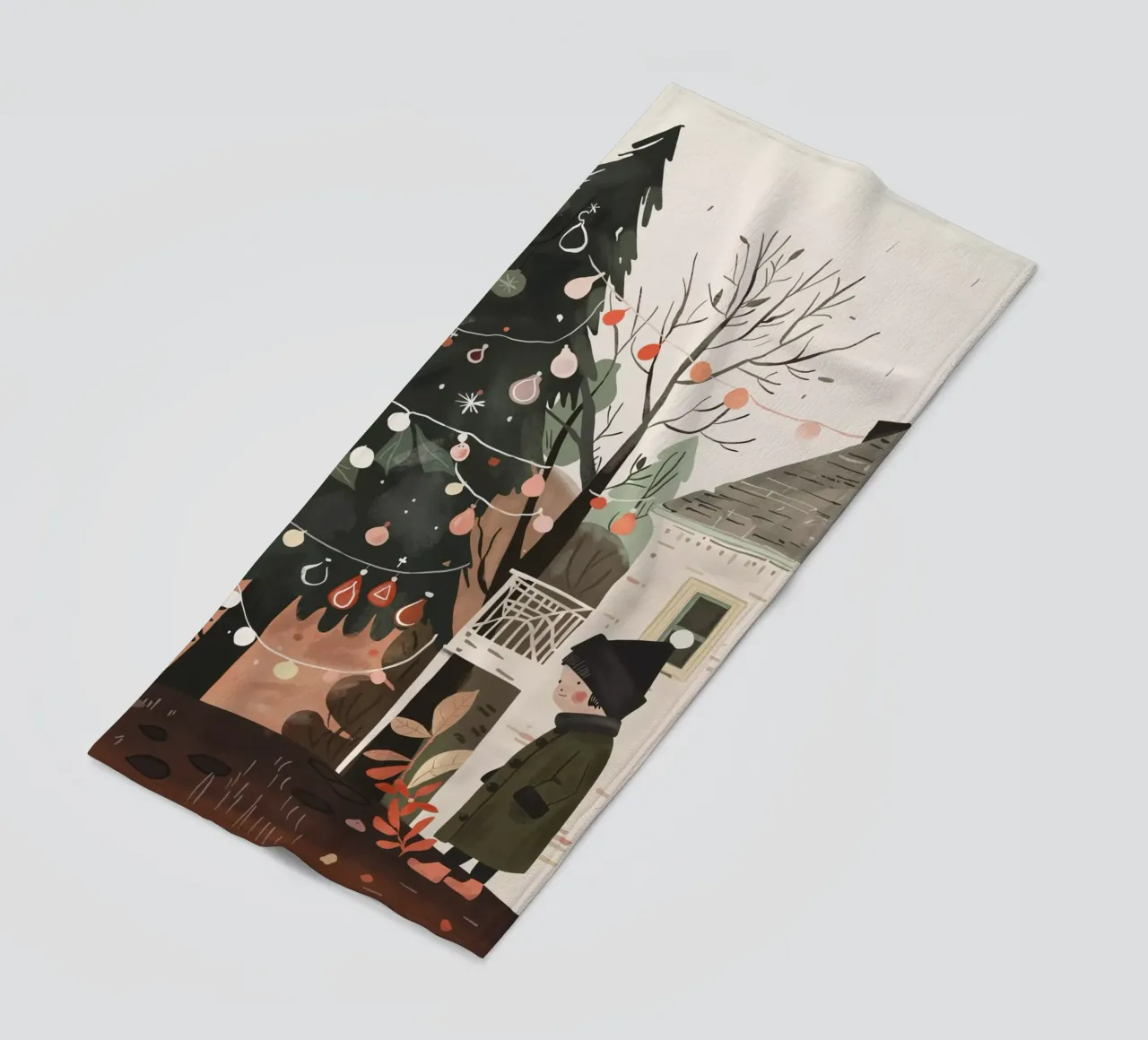 Le piccole gioie dell'inverno telo mare da ArtsySesta
