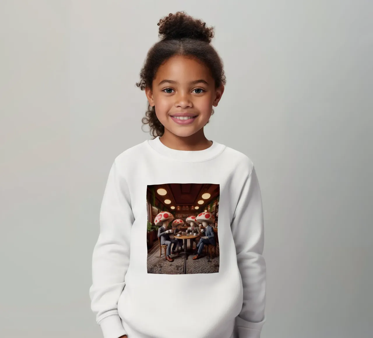 Mush-room felpa bambino da Art Unleashed