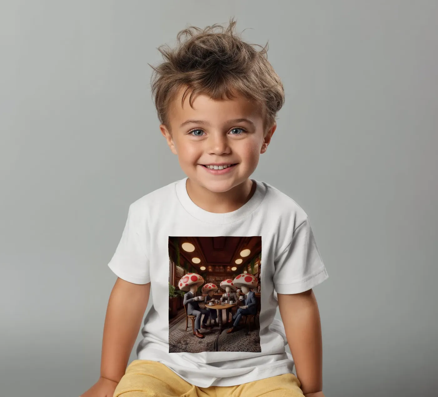 Mush-room t-shirt bambini da Art Unleashed