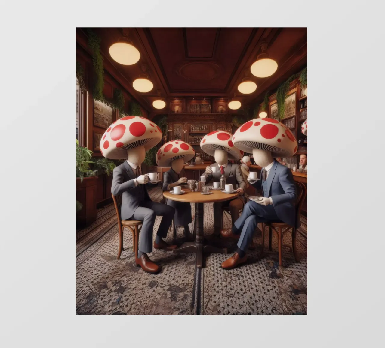 Mush-room telo in pvc da Art Unleashed