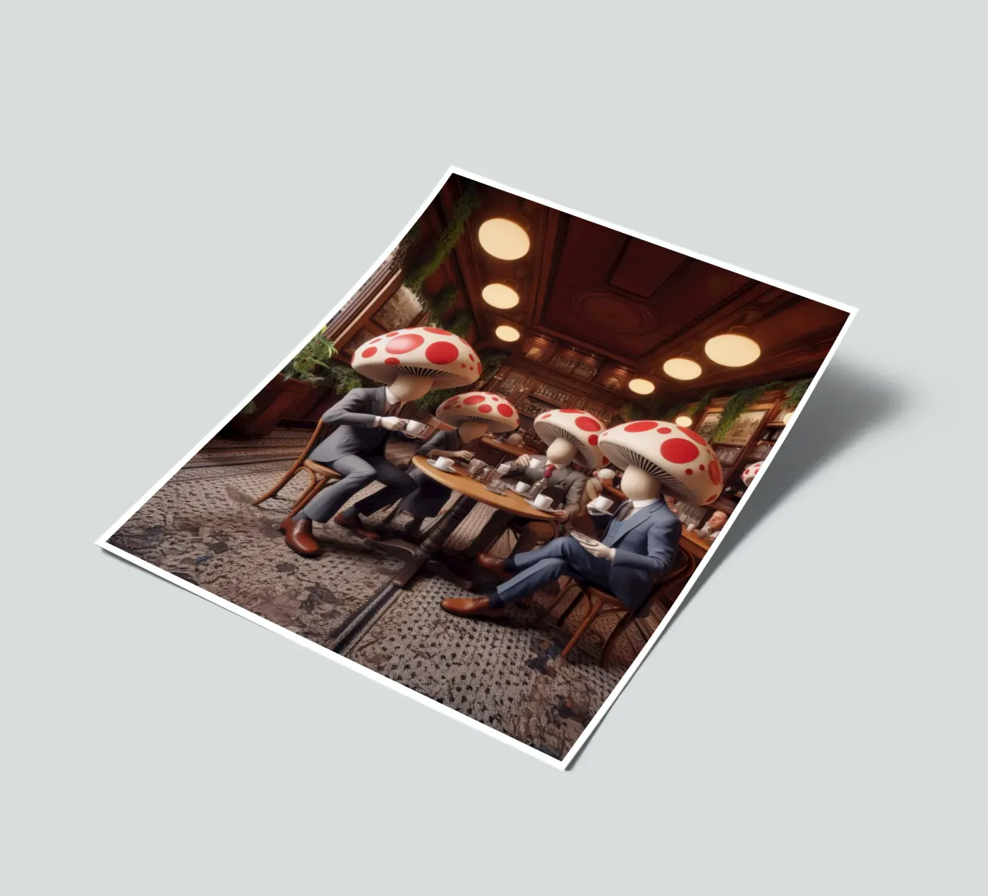 Mush-room sticker sheet by Art Unleashed