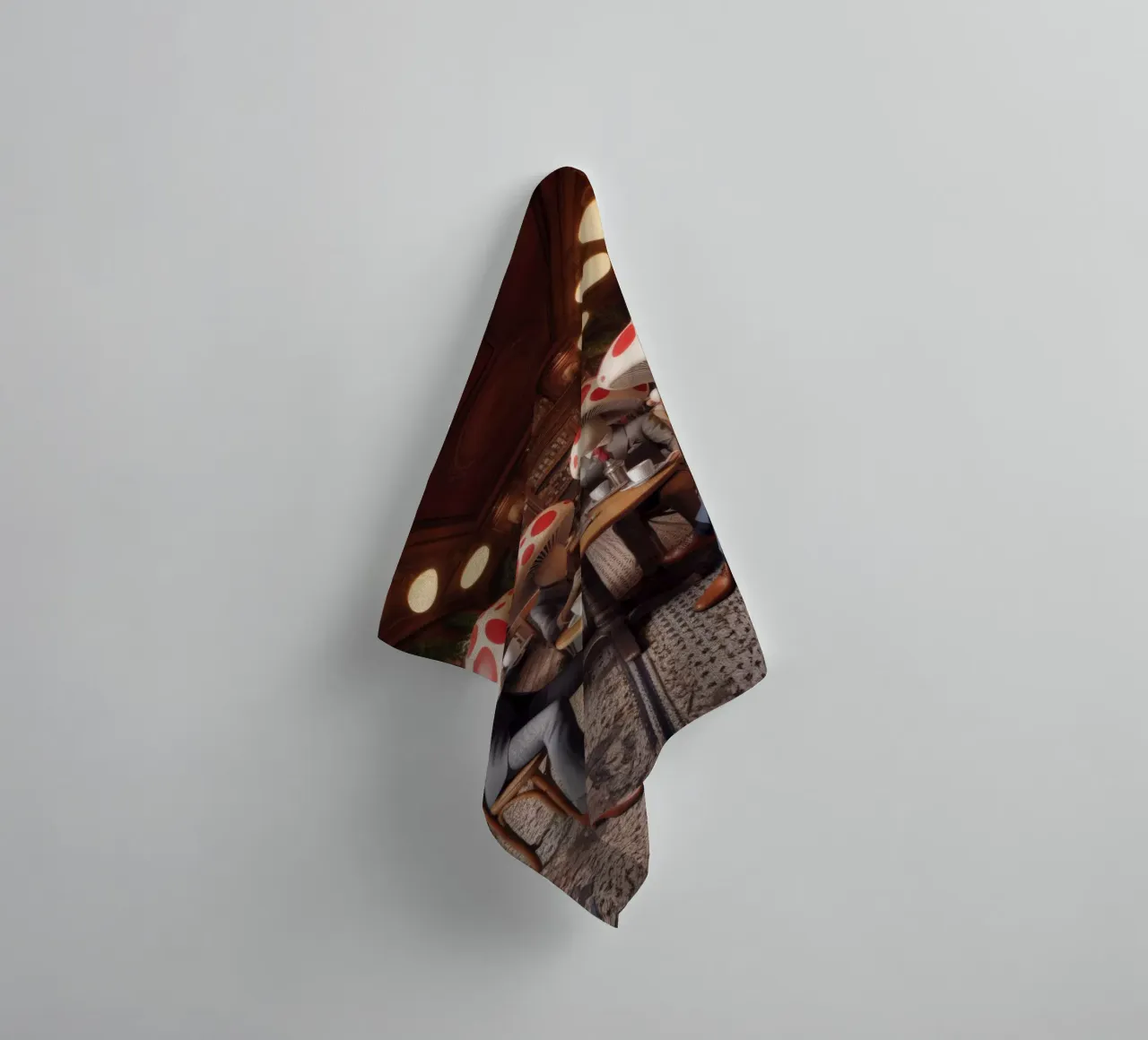 Mush-room asciugamano da bagno da Art Unleashed
