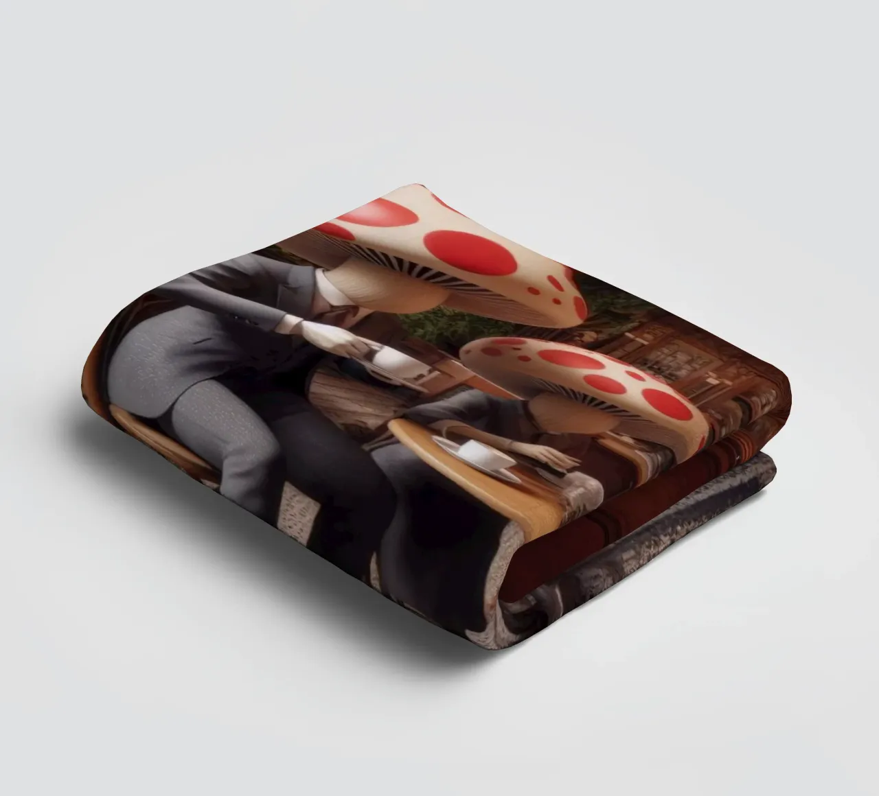 Mush-room asciugamano da bagno da Art Unleashed