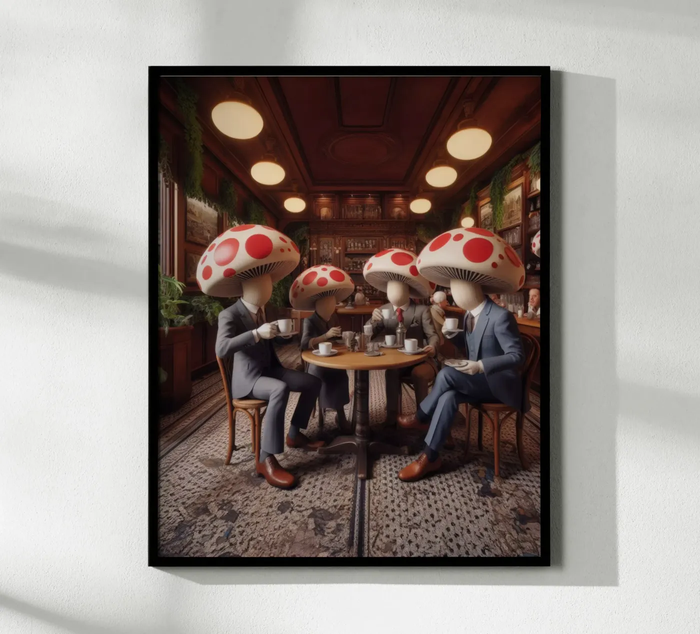 Mush-room poster by Art Unleashed