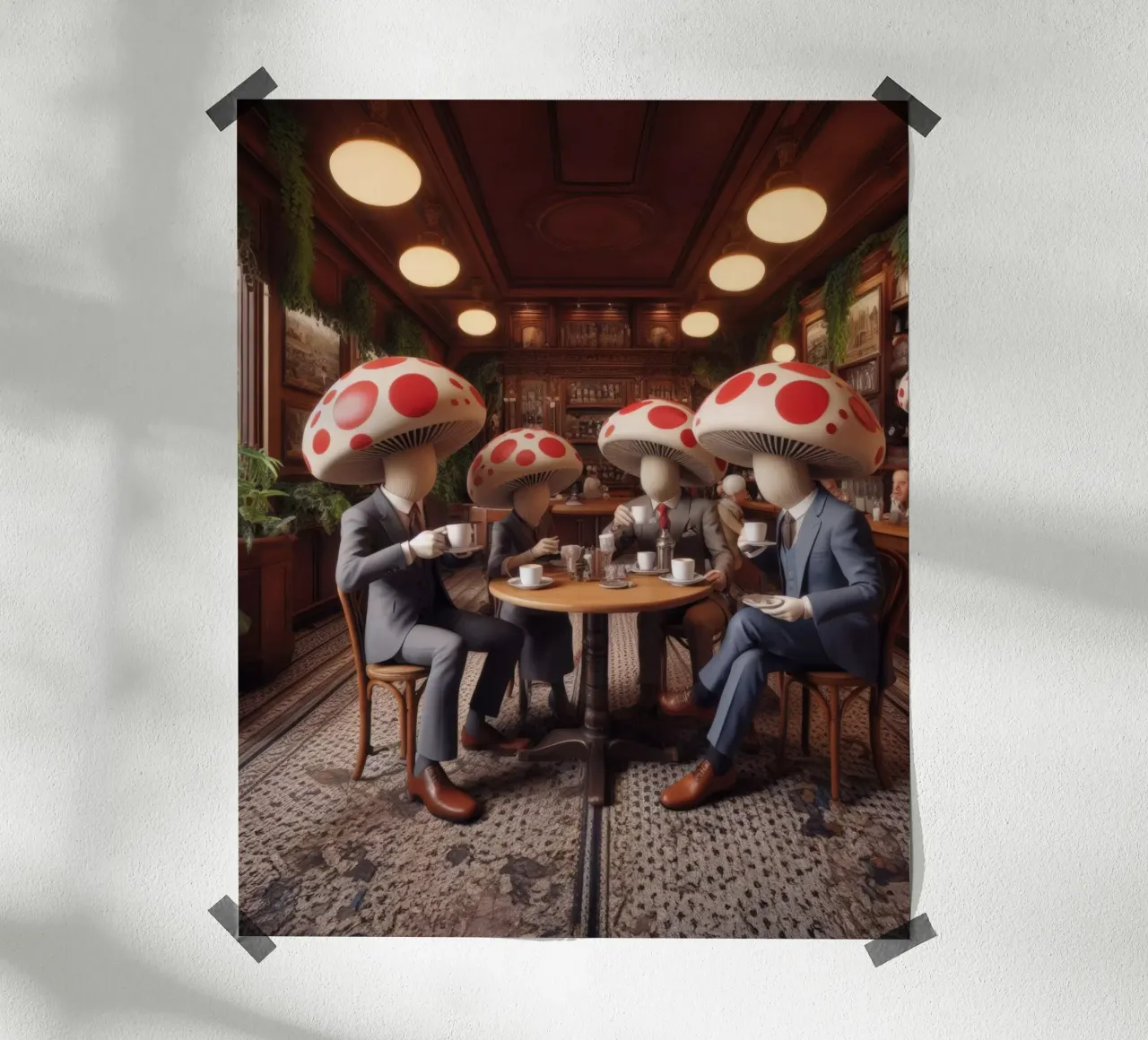 Mush-room poster da Art Unleashed