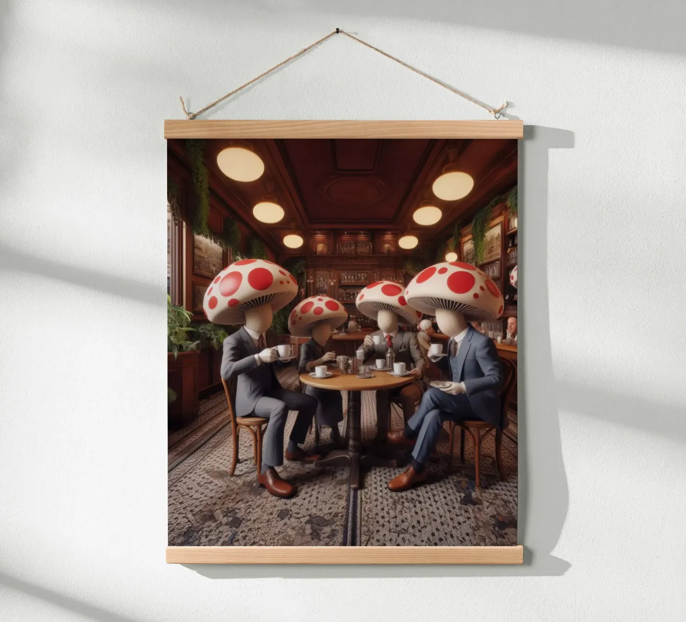 Mush-room poster by Art Unleashed