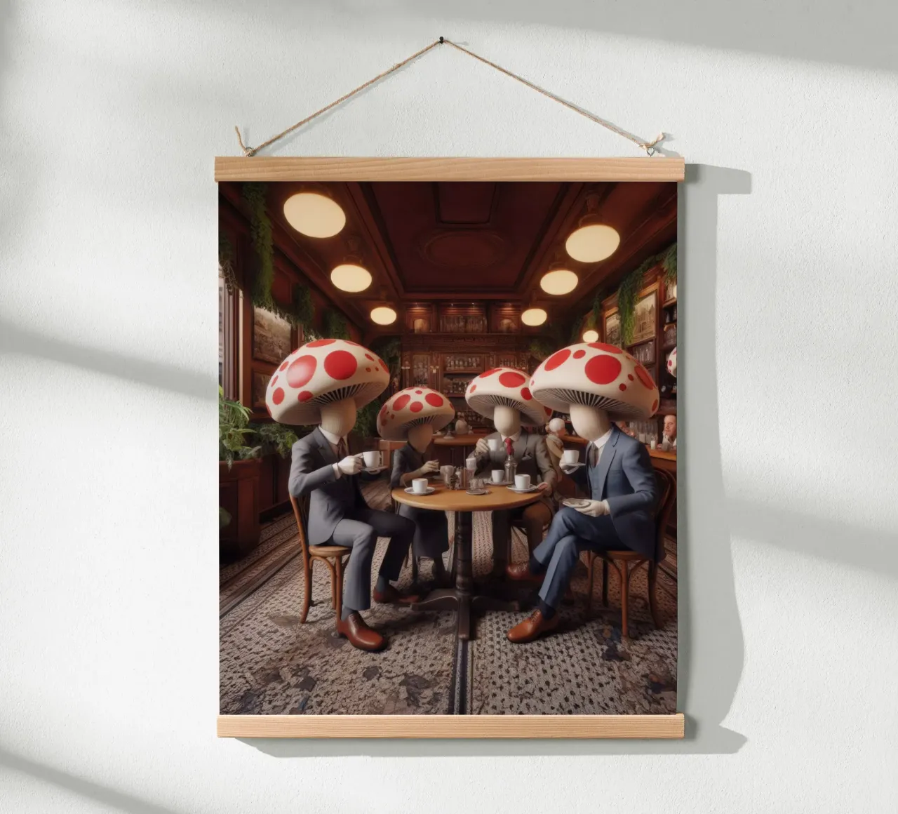 Mush-room poster da Art Unleashed