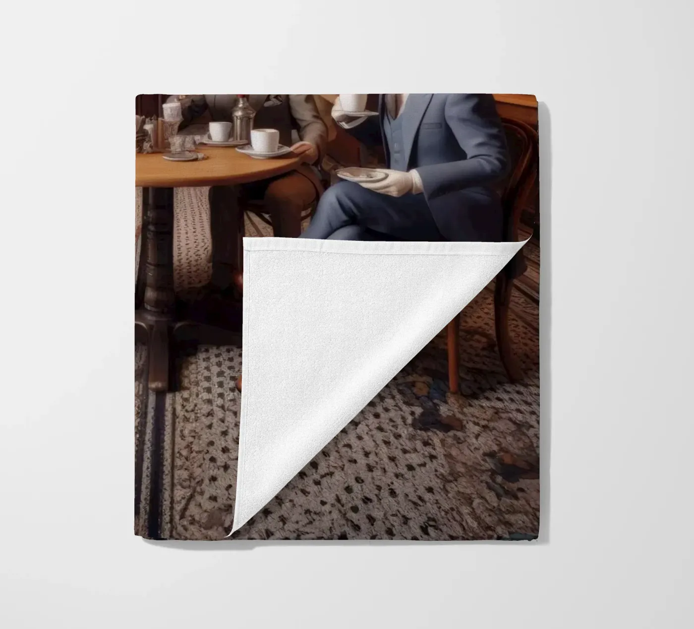 Mush-room beach towel by Art Unleashed