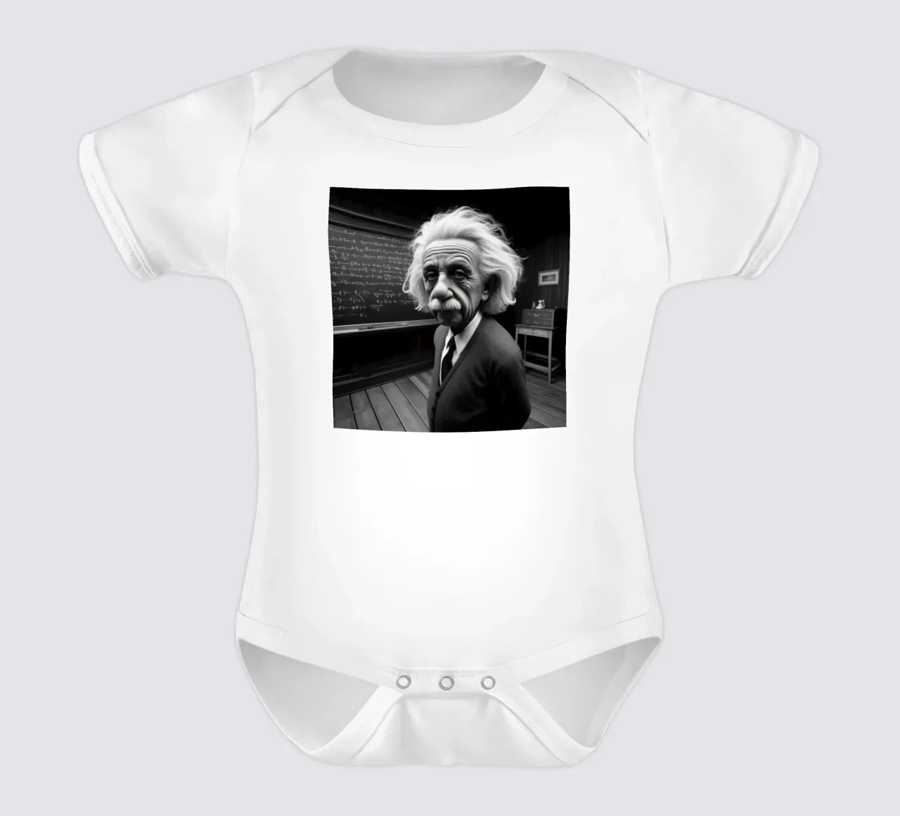 Genius Kurzarm Babybody von Art Unleashed