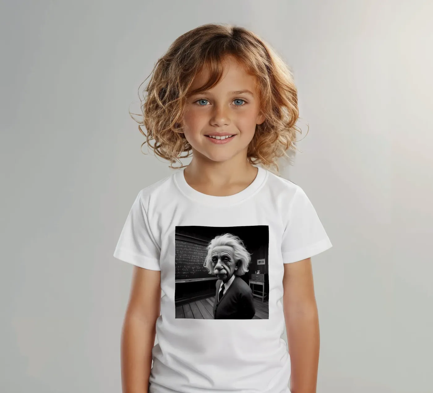 Genius kinder t-shirt van Art Unleashed