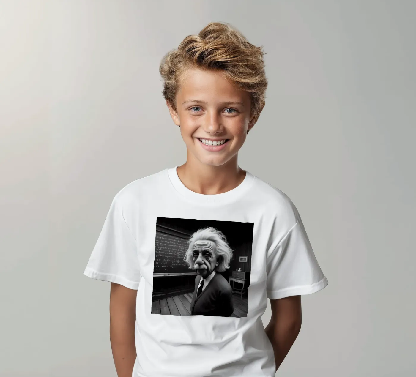 Genius kinder t-shirt van Art Unleashed