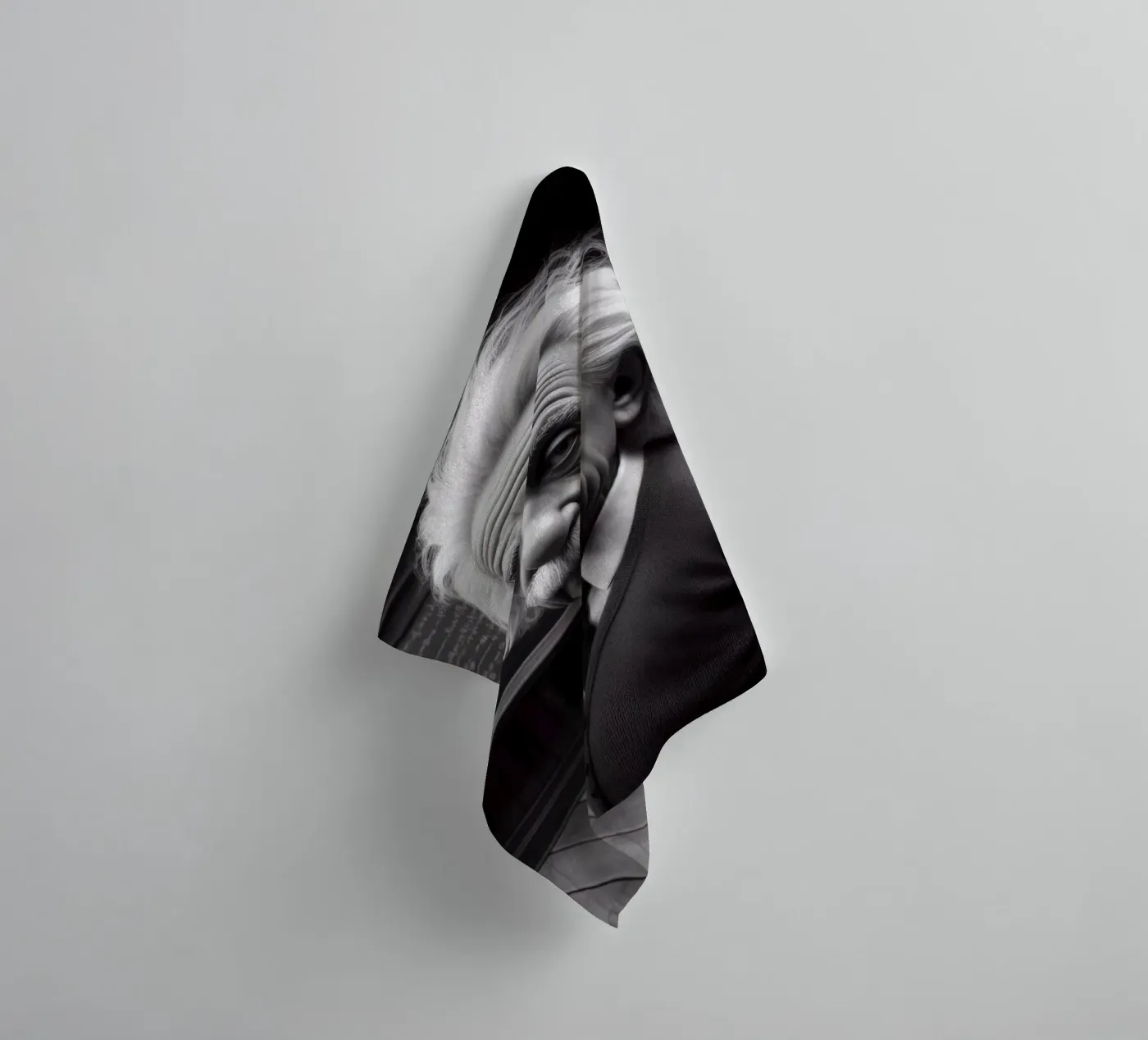 Genius badhanddoek van Art Unleashed