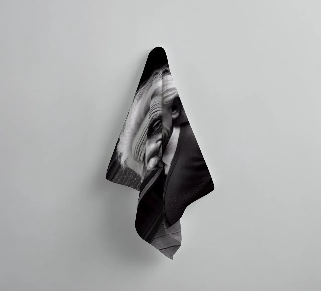 Genius badhanddoek van Art Unleashed