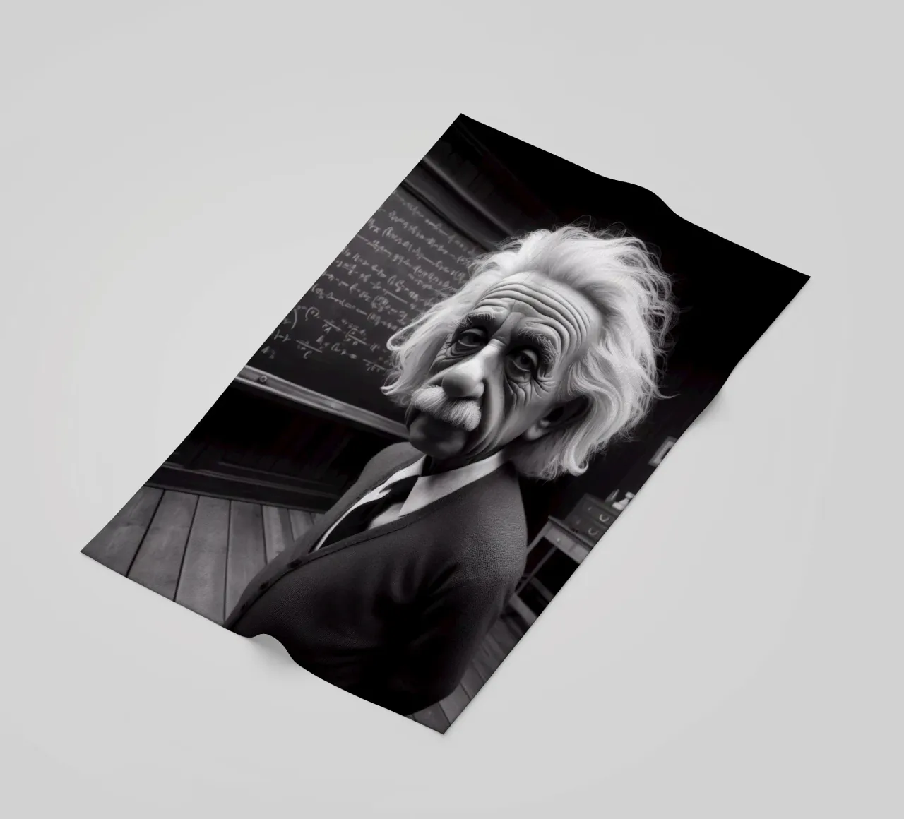 Genius beach towel by Art Unleashed