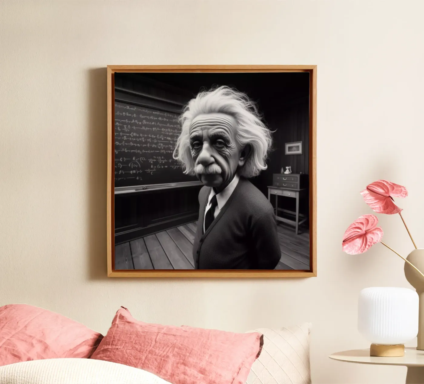 Genius canvas van Art Unleashed