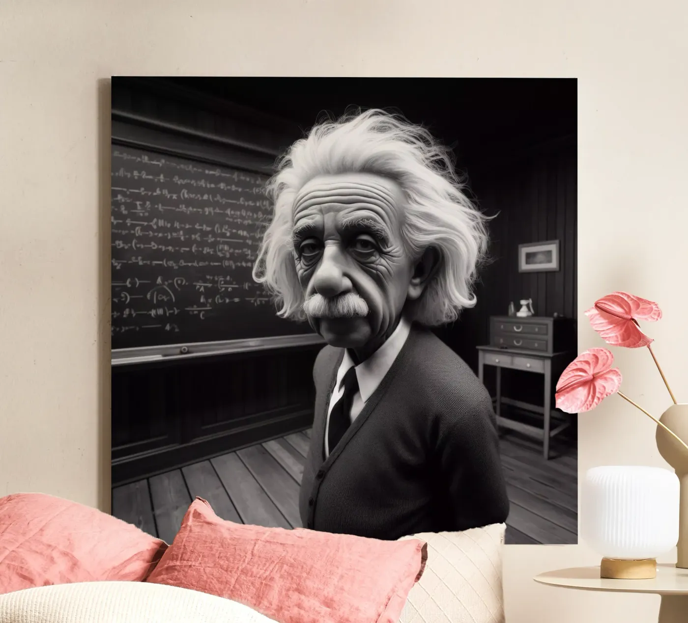 Genius canvas van Art Unleashed