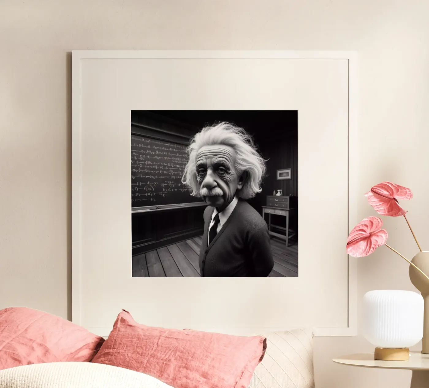 Genius poster van Art Unleashed