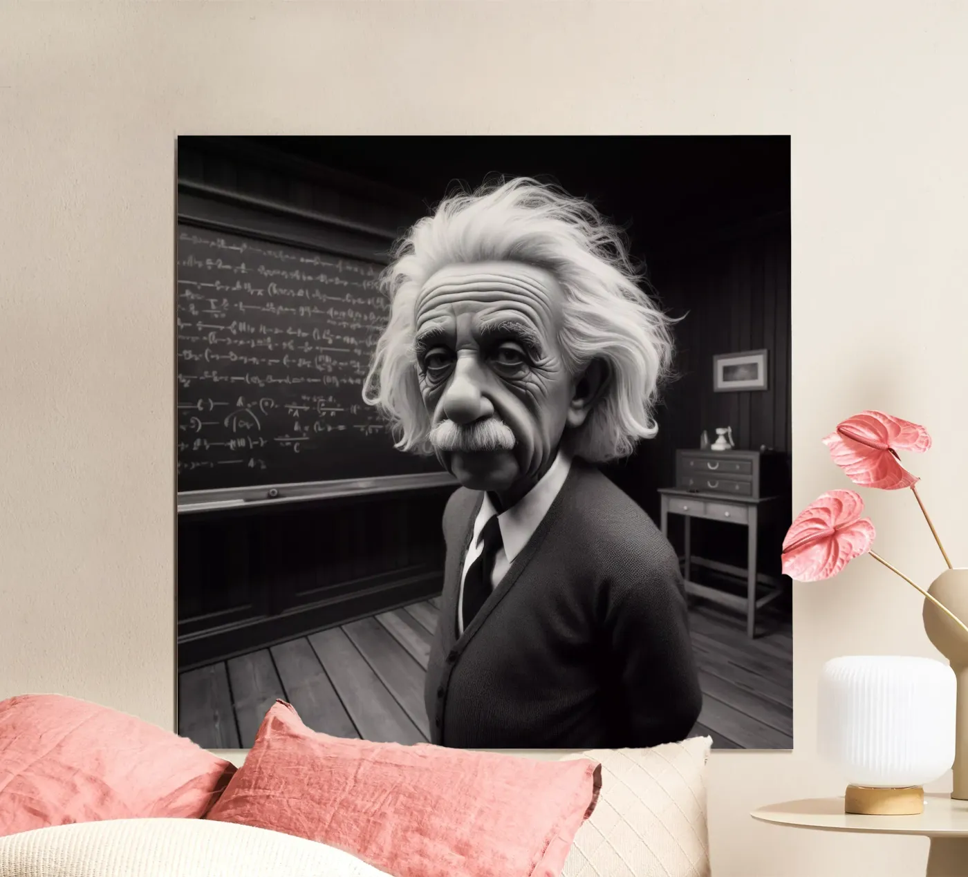 Genius poster van Art Unleashed