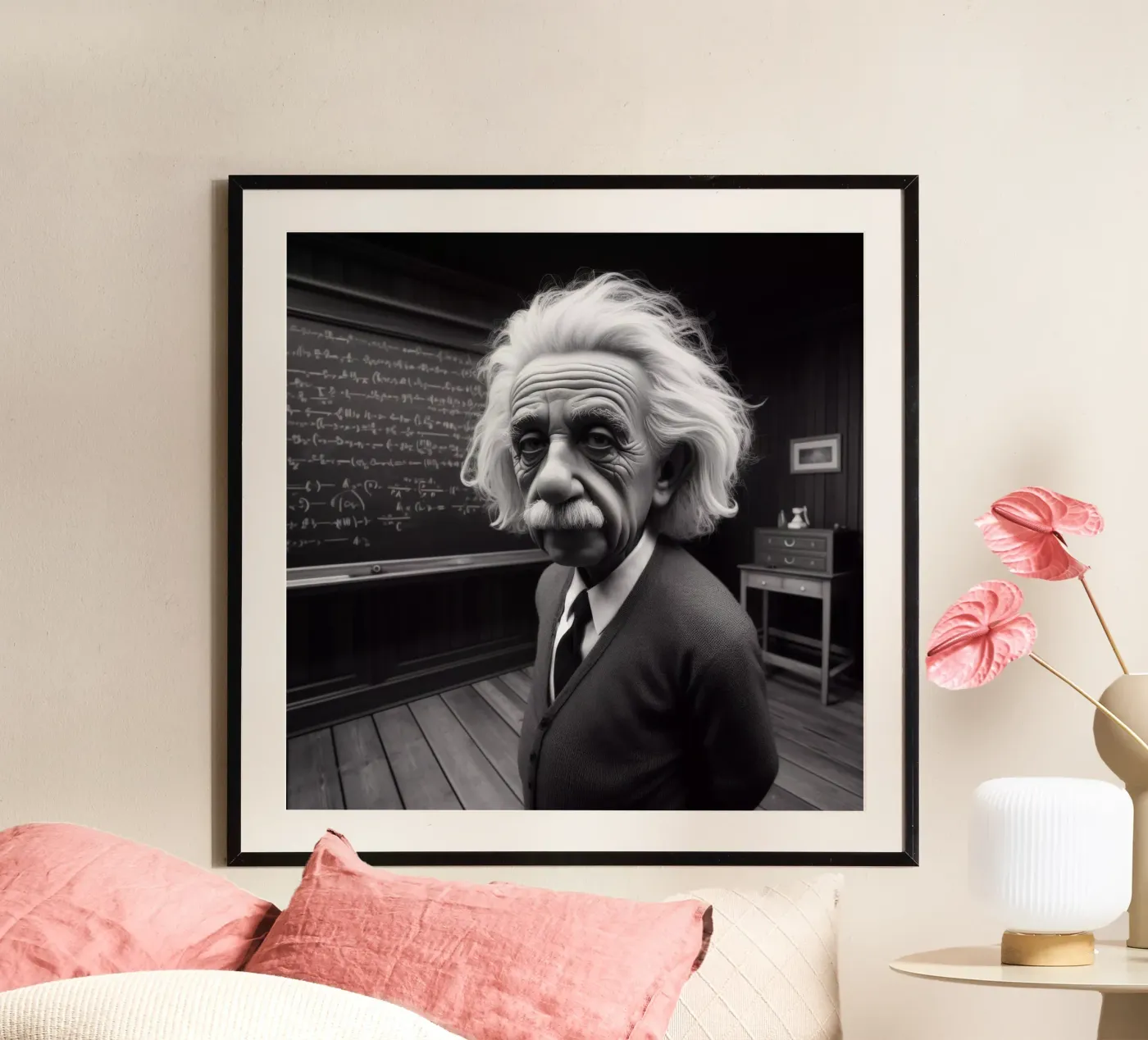 Genius poster van Art Unleashed