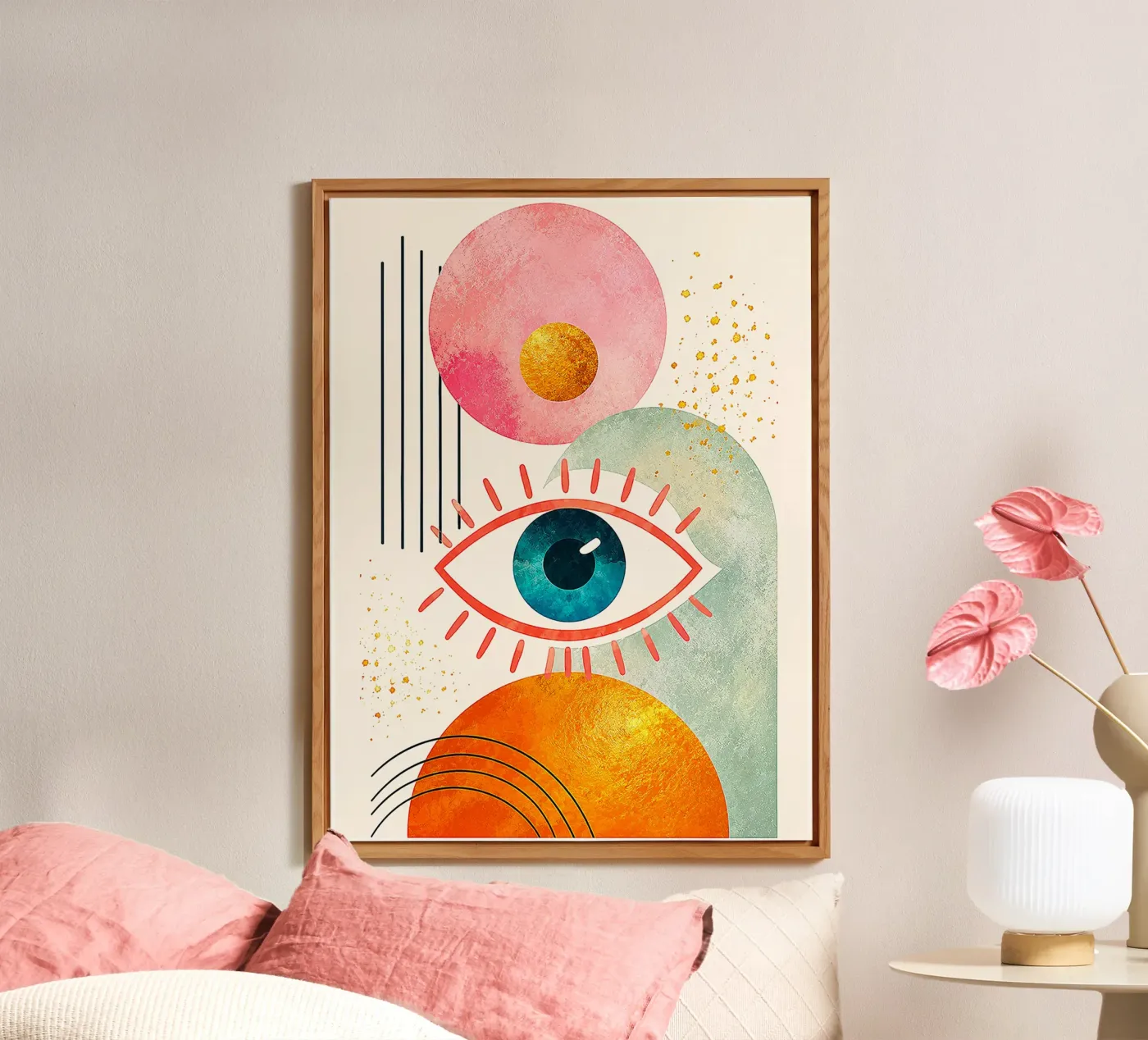 Visione interiore alluminio dibond da PurePrint Studio